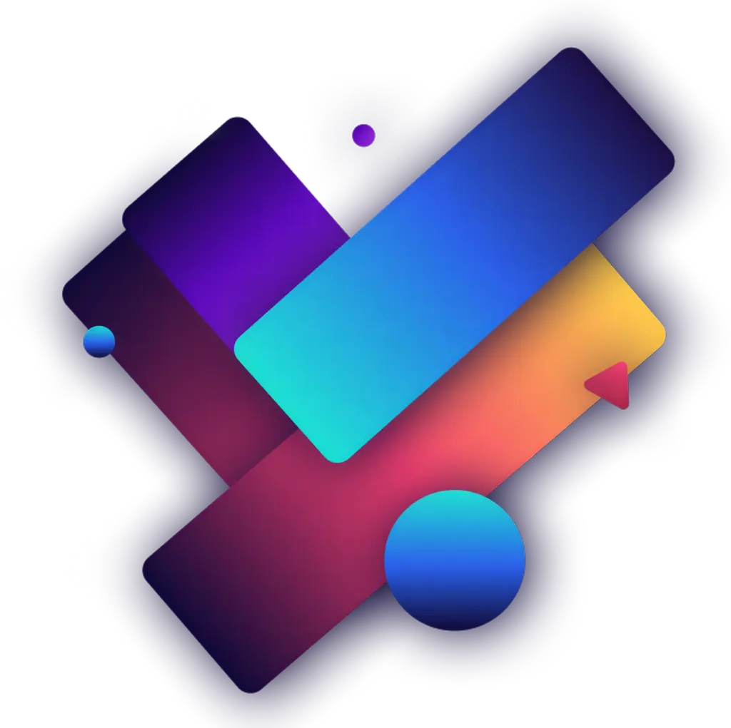 Customer Boost – gradientová geometrická kompozice